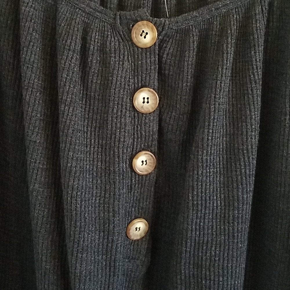 NWT Anthropologie | t.la Ithica Henley Top - Picture 6 of 8